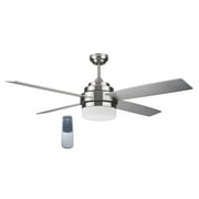 Design House  Cali 52-Inch LED Ceiling Fan in Brushed Nickel with Remote Control