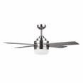 thumbnail image 1 of Design House Cali 52" Brushed Nickel Indoor Ceiling Fan with LED Kit, 4-Blades, and Remote Control, 1 of 21