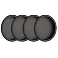 thumbnail image 1 of Design House 4-Pack 2.12" Sliding Closet Door Finger Pulls, Matte Black, 1 of 9