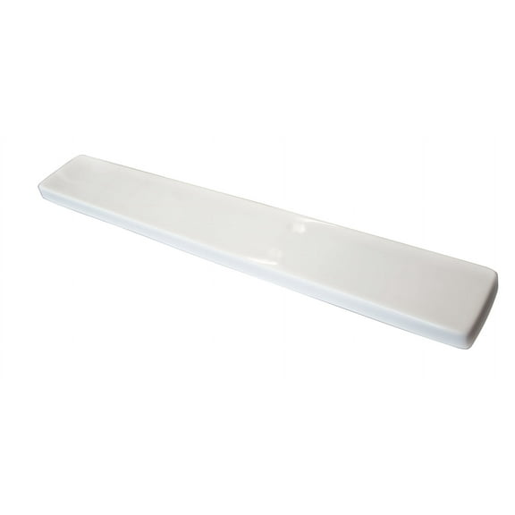 Open Box Design House Cultured Marble Solid White 18.3" x 3.4" Universal Bathroom Side Splash