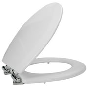 Design House Dalton Round Wood Toilet Seat in White