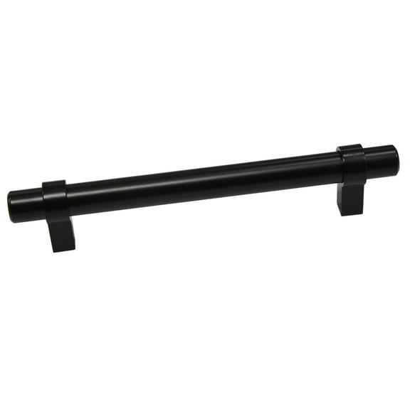 Design House Emery Cabinet Pulls, 5-Pack, 5-1/16-Inch (128mm) Center to Center Drawer Pulls, Modern Kitchen Handles, Matte Black, 189423-MB