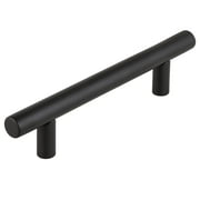 Design House 10-Pack Hollow 3.75" Center-to-Center Cabinet or Drawer Pulls, Matte Black
