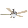 thumbnail image 1 of Design House Ironwood 52-Inch Ceiling Fan in Satin Nickel, 1 of 16