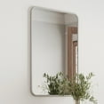 thumbnail image 1 of Design House Isla Rounded Corner Wall Mirror with Silver Frame, 30 inch by 20-inch, 1 of 17