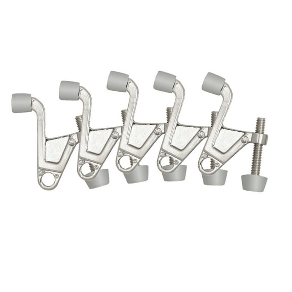 Design House 5-Pack Jumbo Hinge Pin Door Stops, Satin Nickel