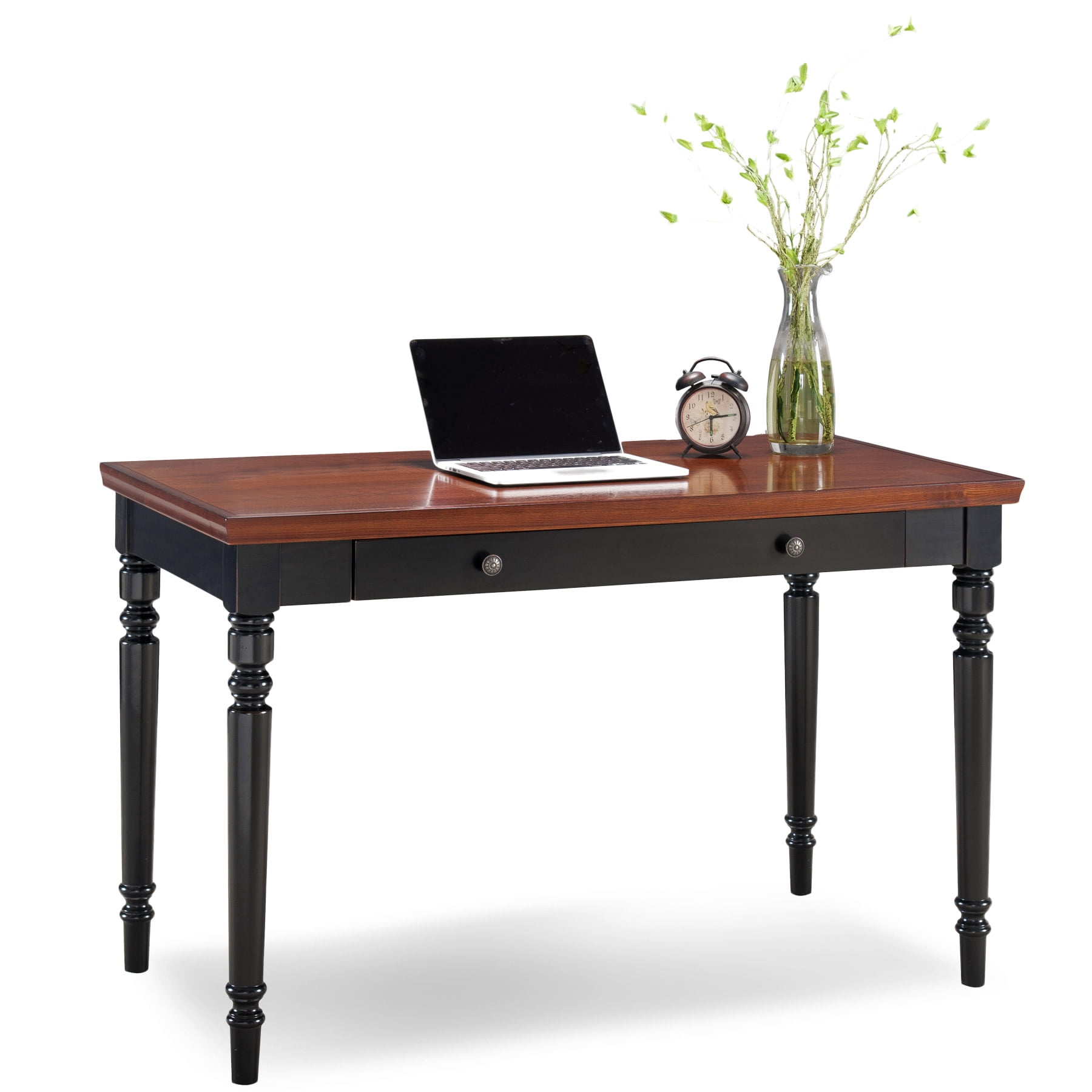 Design House Leick Home Farmhouse Laptop Desk in Black