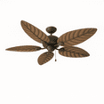 thumbnail image 1 of Design House Martinique 52" Oil Rubbed Bronze Indoor/Outdoor Ceiling Fan with Leaf Blades, 1 of 15
