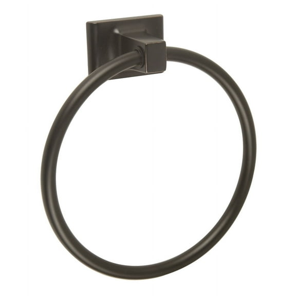 Design House Millbridge Wall Mounted Bathroom Towel Ring, Oil Rubbed Bronze