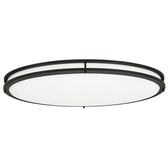 Design House Owens Integrated  32" LED Dimmable Interior Ceiling Light, Matte Black