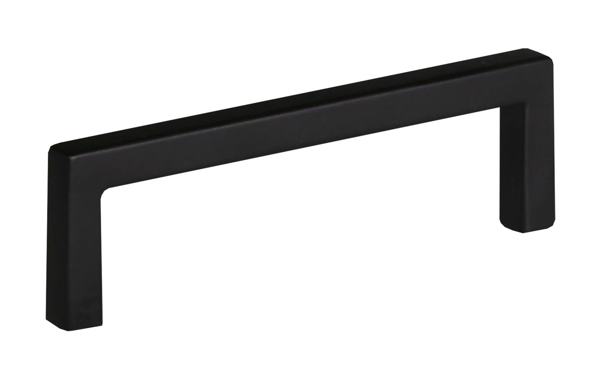 Design House Portico 3.8-Inch Center-to-Center Cabinet Pulls in Matte Black, 10-Pack