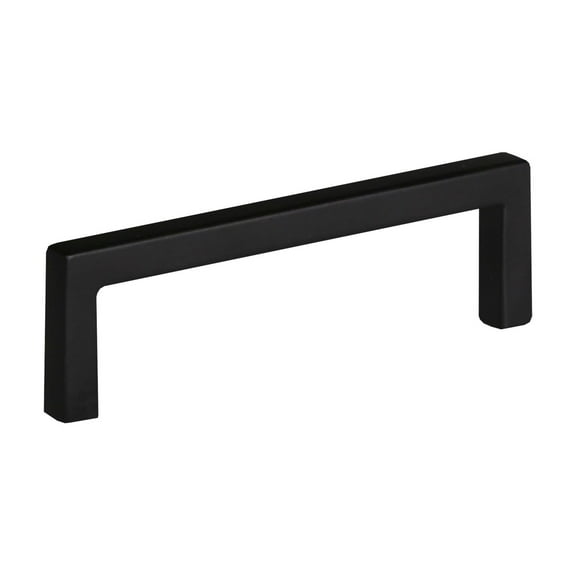 Design House Portico 3.8-Inch Center-to-Center Cabinet Pulls in Matte Black, 10-Pack