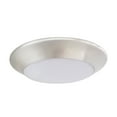 thumbnail image 1 of Design House Prescott Ceiling Disk Light in Satin Nickel, LED Included, 1 of 19