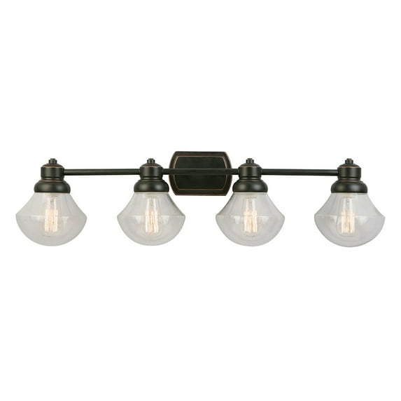 Design House Sawyer 4-Light Oil Rubbed Bronze Bath Light