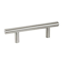 Design House Solid Truss Cabinet Pulls, 5-Pack, 3-3/4-Inch (96 mm) Center-to-Center Drawer Pulls, Modern Kitchen Handles, Satin Nickel 564641