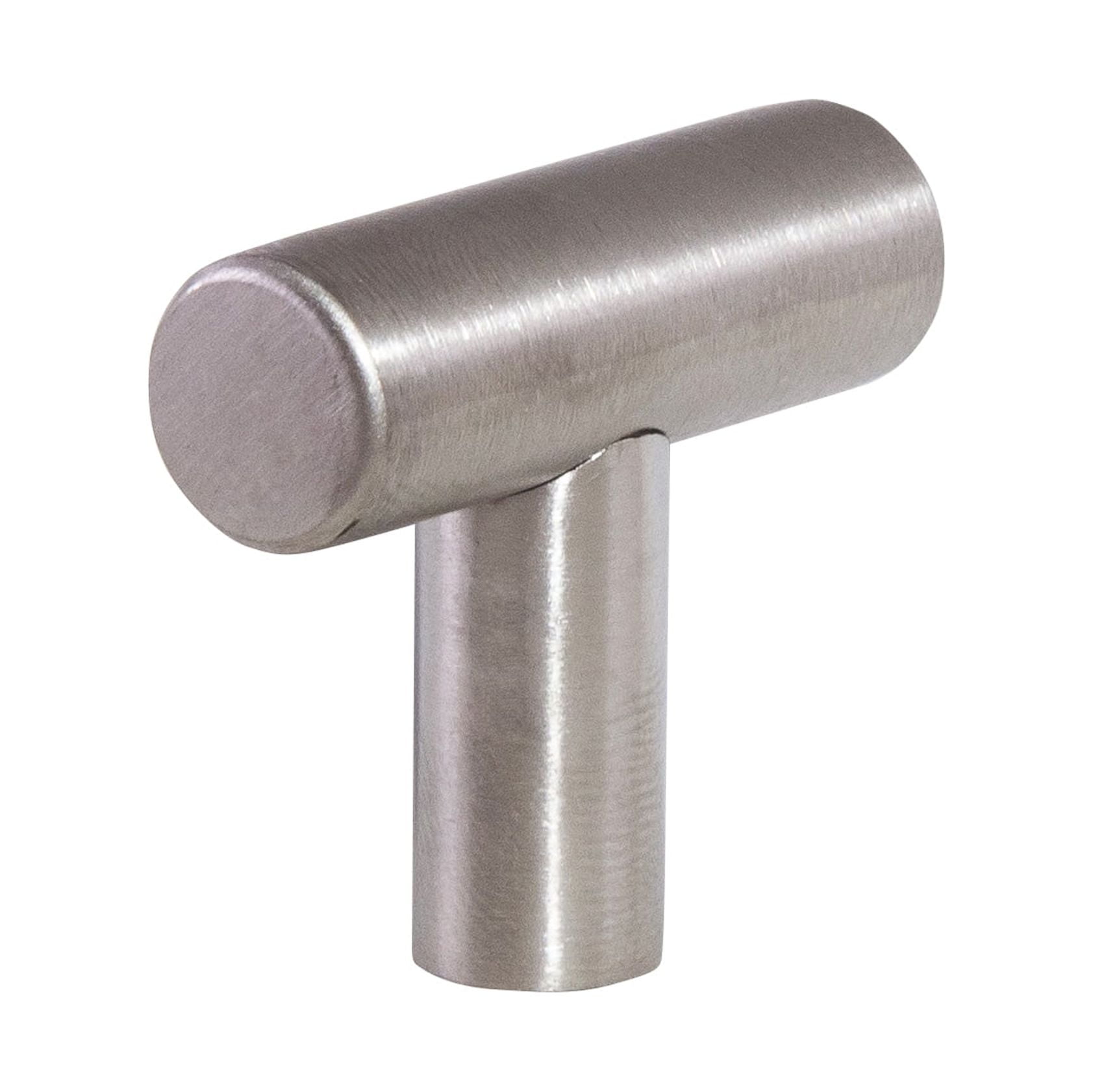 Stainless Steel T-Handle Cabinet Knob with Mounting Hardware