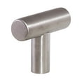 thumbnail image 1 of Design House T-Pull Cabinet Knob, 10-Pack, 1-1/2-Inch Modern Kitchen Handles in Stainless Steel, 182642, 1 of 18