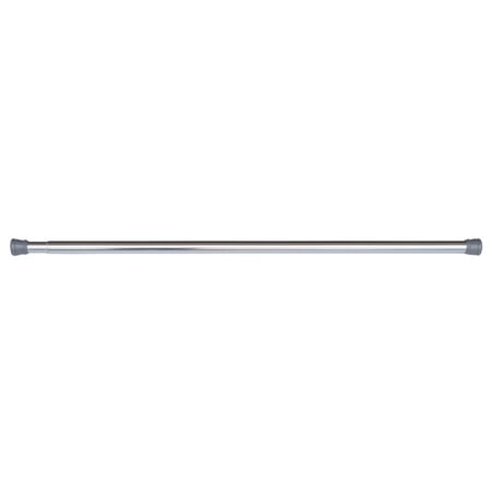 Polished Chrome Classic Adjustable Tension Shower Rod, No Drill, Expandable 36-63 in.