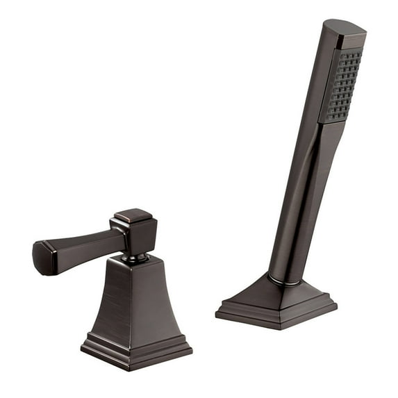 Design House Torino Roman Tub Sprayer Kit, Brushed Bronze