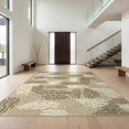 thumbnail image 1 of Design&I 2'x3' Ultra Soft Door Mat, Abstract Geometric Ash Berber Inspired Motifs Scattered Layout None Fluffy Washable Easy Care Indoor rug for Bedside Entryway, 1 of 7