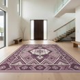 thumbnail image 1 of Design&I 2'x3' Washable Doormat Ultra-Thin & Non-Slip Skid-Resistant Purple Decorative Para Artwork Crisp Details Bedside Alfombras for Entryway, Indoor, 1 of 7