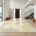 thumbnail image 1 of Design&I 2'x3' Washable Throw Rug Low Profile Daily Traffic Ready Accent Abstract Rgu Formations Interlocking Shapes Minimalist Layout for Hallway, Laundry Room, 1 of 7