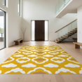 thumbnail image 1 of Design&I 2'x3' Washable Throw Rug Low Profile Daily Traffic Ready Accent Boho Mosaic Grid Shapes Geometric Large Classroom Abstract Plush Refined for Hallway, Laundry Room, 1 of 7
