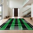 thumbnail image 1 of Design&I 5'x7' Washable Area Rug Goal Net Grid Pitch Stripe Door Center Markings Soccer Field Refined Structured for Small Living Room, Bedroom, Sleek Flatweave Pet Friendly & Non-Slip, 1 of 7