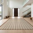 thumbnail image 1 of Design&I 6'x9' Ultra Soft Area Rug, Entryway Checkerboard Grid Farmhouse Plaid Door Front Doormat None Fluffy Washable Non Shedding for Guest Room Bedroom Living Room, 1 of 7