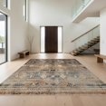 thumbnail image 1 of Design&I 6'x9' Ultra Soft Area Rug, Round Abstract Tapete Circle Southwestern Motif Redondo Para None Fluffy Washable Non Shedding for Guest Room Bedroom Living Room, 1 of 7