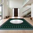 thumbnail image 1 of Design&I 6'x9' Washable Area Rug Ball Sport Design With Bold Realistic Dimple And Tee Accents Golf Flowing for Queen Size Bedroom, Under Bed, Sleek Flatweave Pet Friendly, 1 of 7
