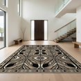 thumbnail image 1 of Design&I 9'x12' Washable Area Rug Giant Skid-Resistant Long Hallway Banded Contemporary Southwestern Entryway Hallways for Great Room, Large Living, 1 of 7