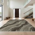 thumbnail image 1 of Design&I 9'x12' Washable Area Rug Snag-Free Beige Faded Overlapping Fields Asymmetrical Checkered Hallway for Dining Room, Basement, Large Office, 1 of 7