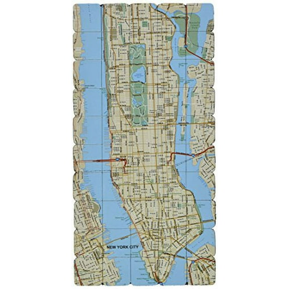 Design Ideas Map Magnets, New York