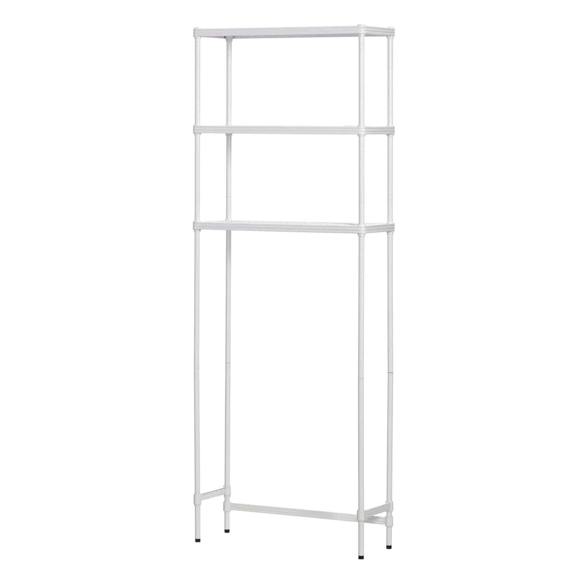 Design Ideas MeshWorks 3 Tier Metal Bathroom Storage Shelving Unit