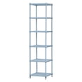 thumbnail image 1 of Design Ideas MeshWorks 6 Tier Metal Storage Shelving Unit Tower, Sky Blue, 1 of 8