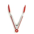 thumbnail image 1 of SQUARE SILICONE TIP TONGS - 9IN - RED, 1 of 3