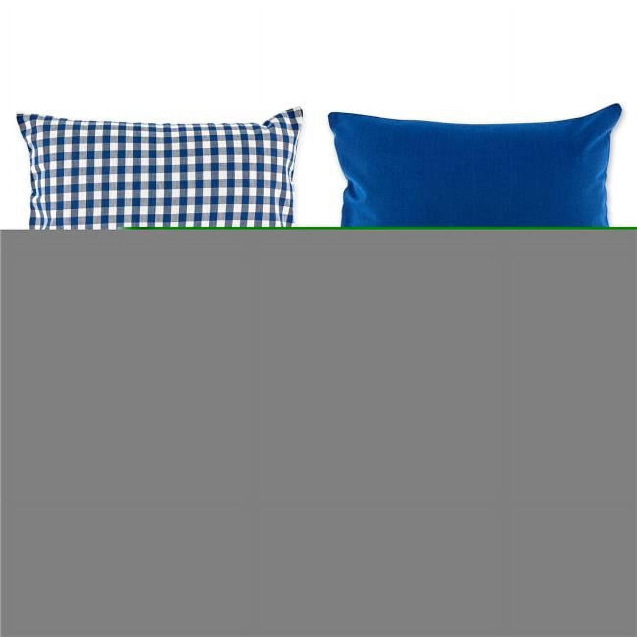 Design Imports Assorted Farmhouse Pillow Covers 18x18 Set of 4