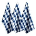 thumbnail image 1 of DII Buffalo Check Dishtowel Set 3 Piece, 20x30", Navy & Cream, 1 of 5