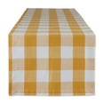 thumbnail image 1 of Design Imports CAMZ12388 14 x 72 in. Honey Gold Buffalo Check Table Runner, 1 of 3