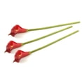 thumbnail image 1 of Contemporary Home Living Set of 3 Red, Green, and Yellow Home Essentials and Accessories DII Flower, 1 of 3