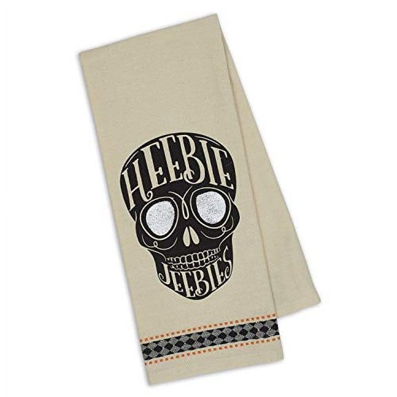 Design Imports DII Heebie Jeebies Printed Dishtowel