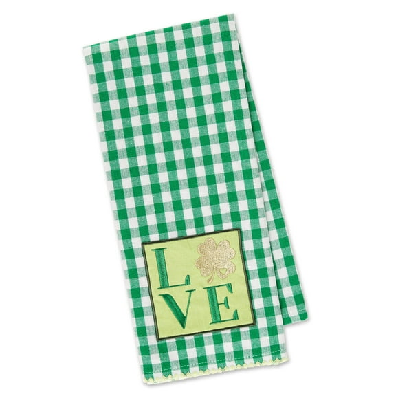 Design Imports Dishtowel, Love Clover (754266)