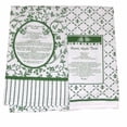 thumbnail image 1 of Design Imports Kitchen Recipe Dish Towel Set of  2 Green Towels, 1 of 1