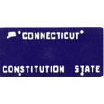 thumbnail image 1 of Design It Yourself Custom Connecticut Plate #3. Free Personalization on Plate, 1 of 1