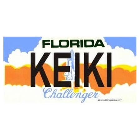 Design It Yourself Custom Florida Plate #2. Free Personalization on Plate