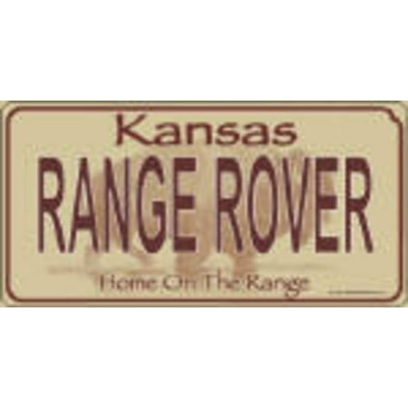 Design It Yourself Custom Kansas Plate #2. Free Personalization on Plate