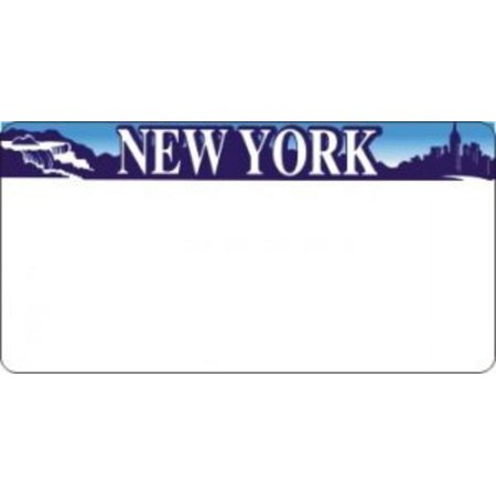 Design It Yourself Custom New York Plate #2. Free Personalization on Plate