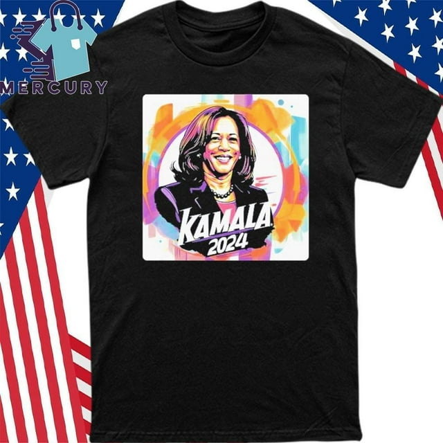 Design Kamala Harris 2024 24 Madam Vice President Democrat Tshirt