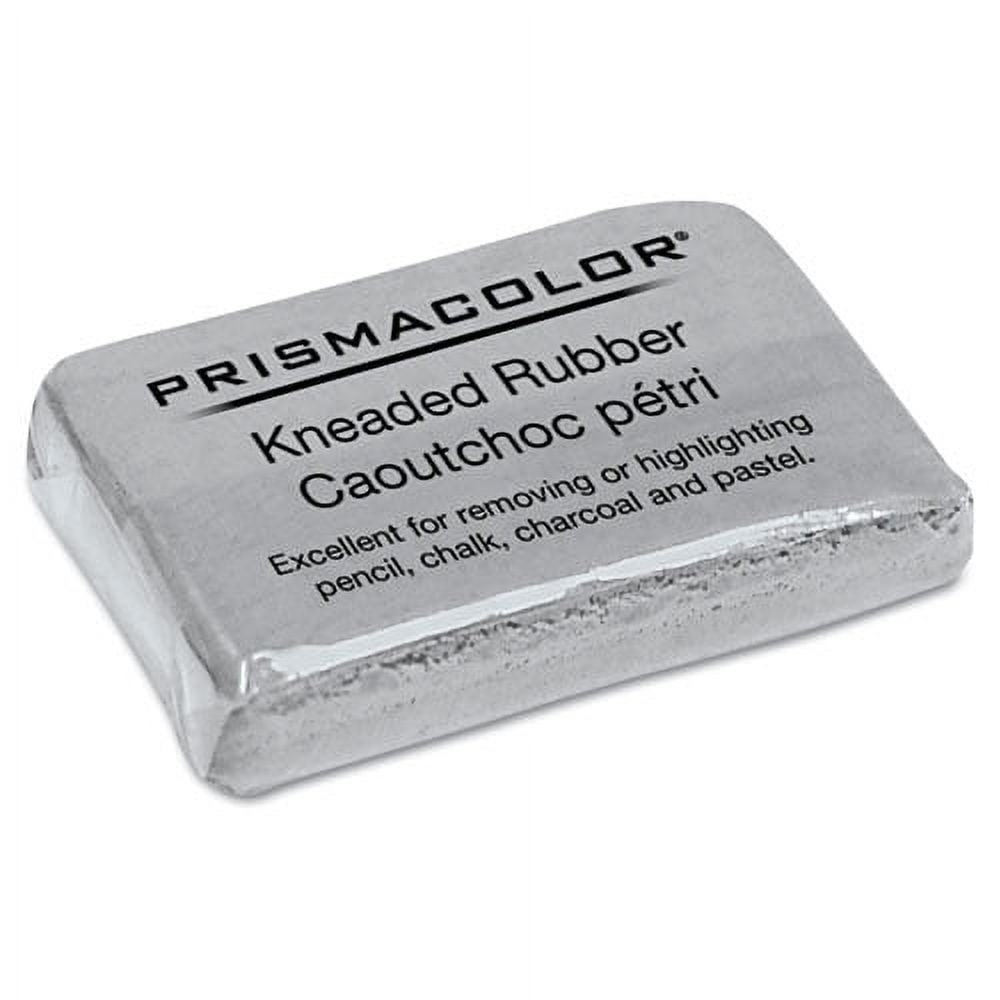 Design Kneaded Rubber Art Eraser, For Pencil Marks, Rectangular Block, Large, Gray Design Kneaded Rubber Art Eraser, For Pencil Marks, Rectangular Block, Large, Gray